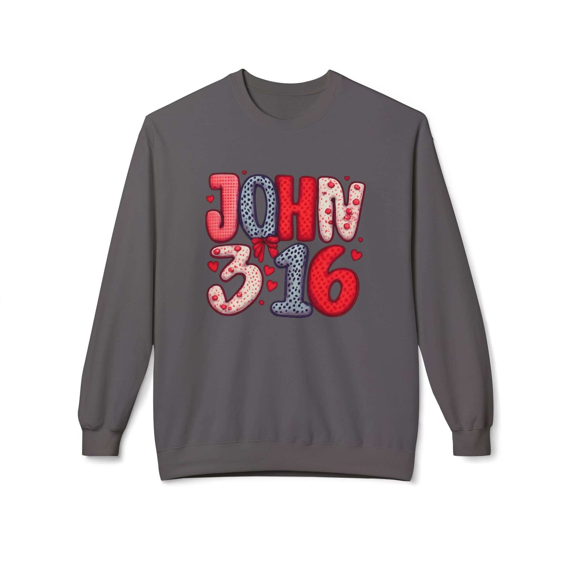 John 3:16 Christian Valentine's Day Sweatshirt, Brand63