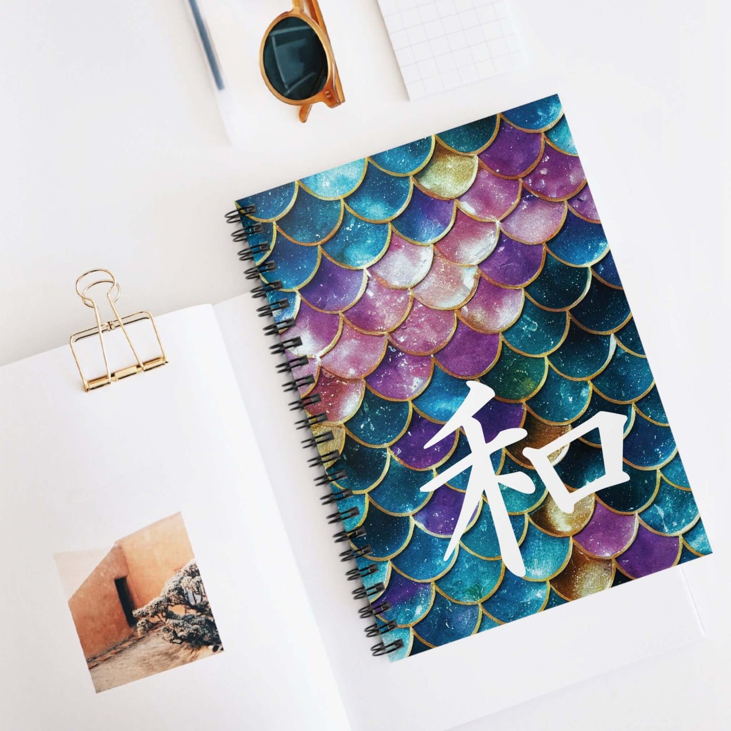 Kanji Magical Scales Notebook -Ruled Line, Brand63