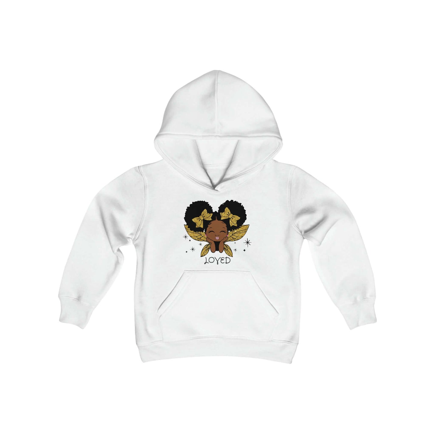 LOVED-Kids Hoodie | Youth Heavy Blend Hooded Sweatshirt, Brand63