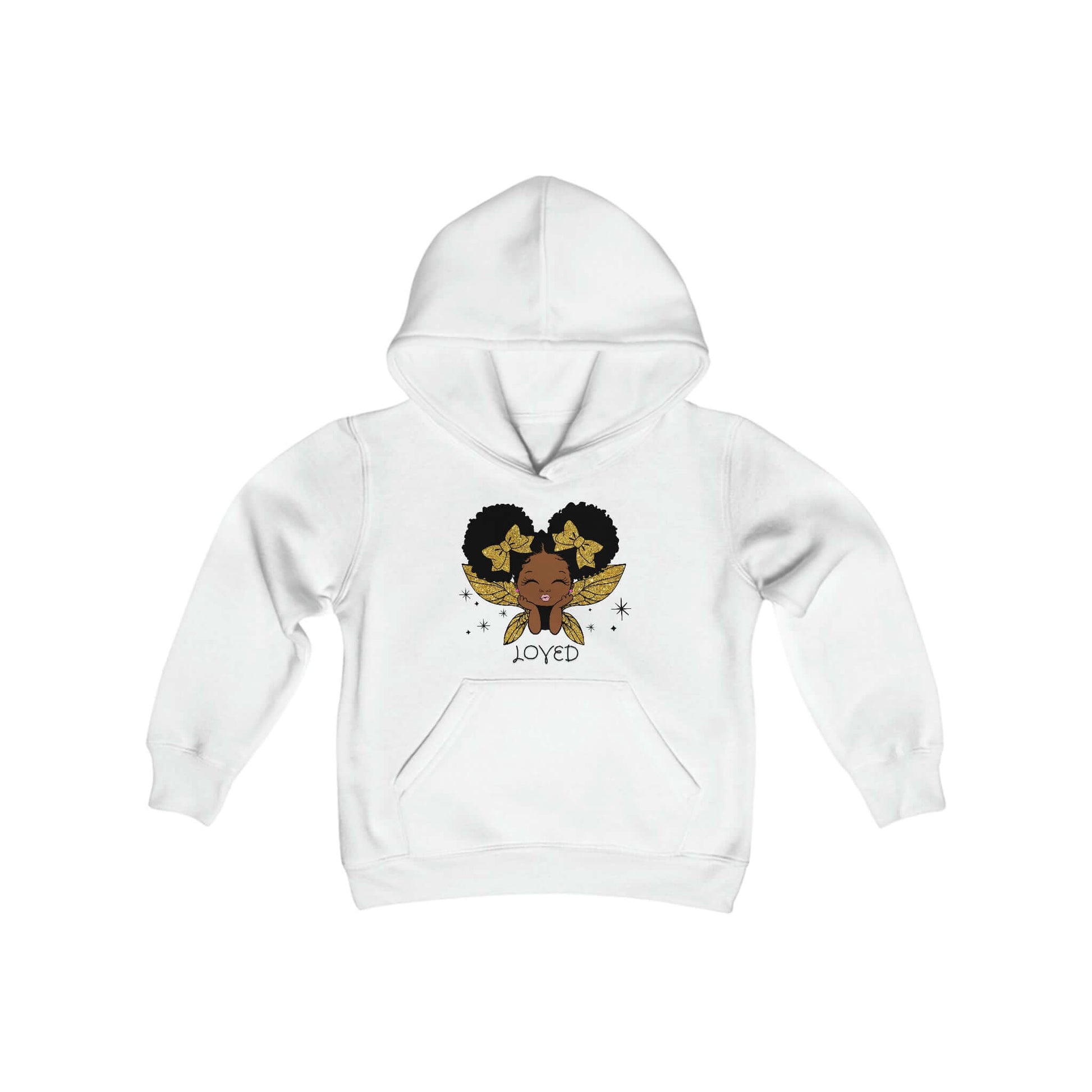 LOVED-Kids Hoodie | Youth Heavy Blend Hooded Sweatshirt, Brand63