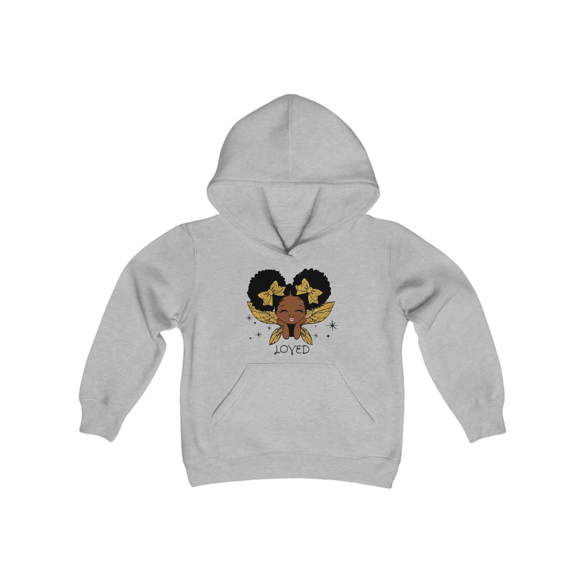 LOVED-Kids Hoodie | Youth Heavy Blend Hooded Sweatshirt, Brand63