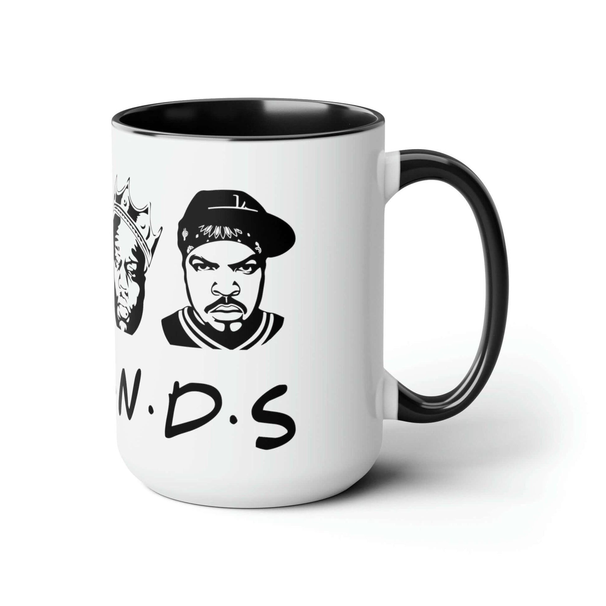 Legends Coffee Mug | Hip Hop Two-Tone 15oz Mug, Brand63