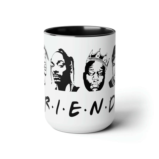 Legends Coffee Mug | Hip Hop Two-Tone 15oz Mug, Brand63