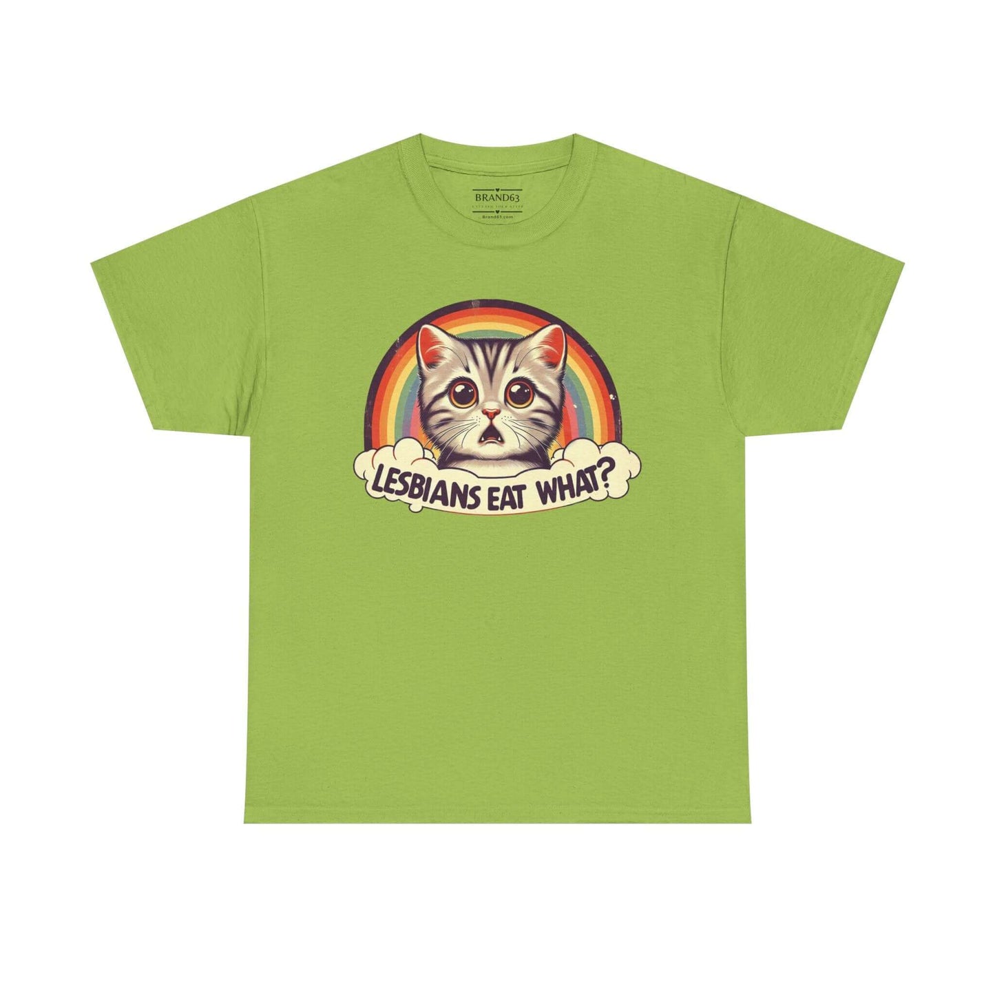 Lesbian Humor Pride Month Tee, Brand63