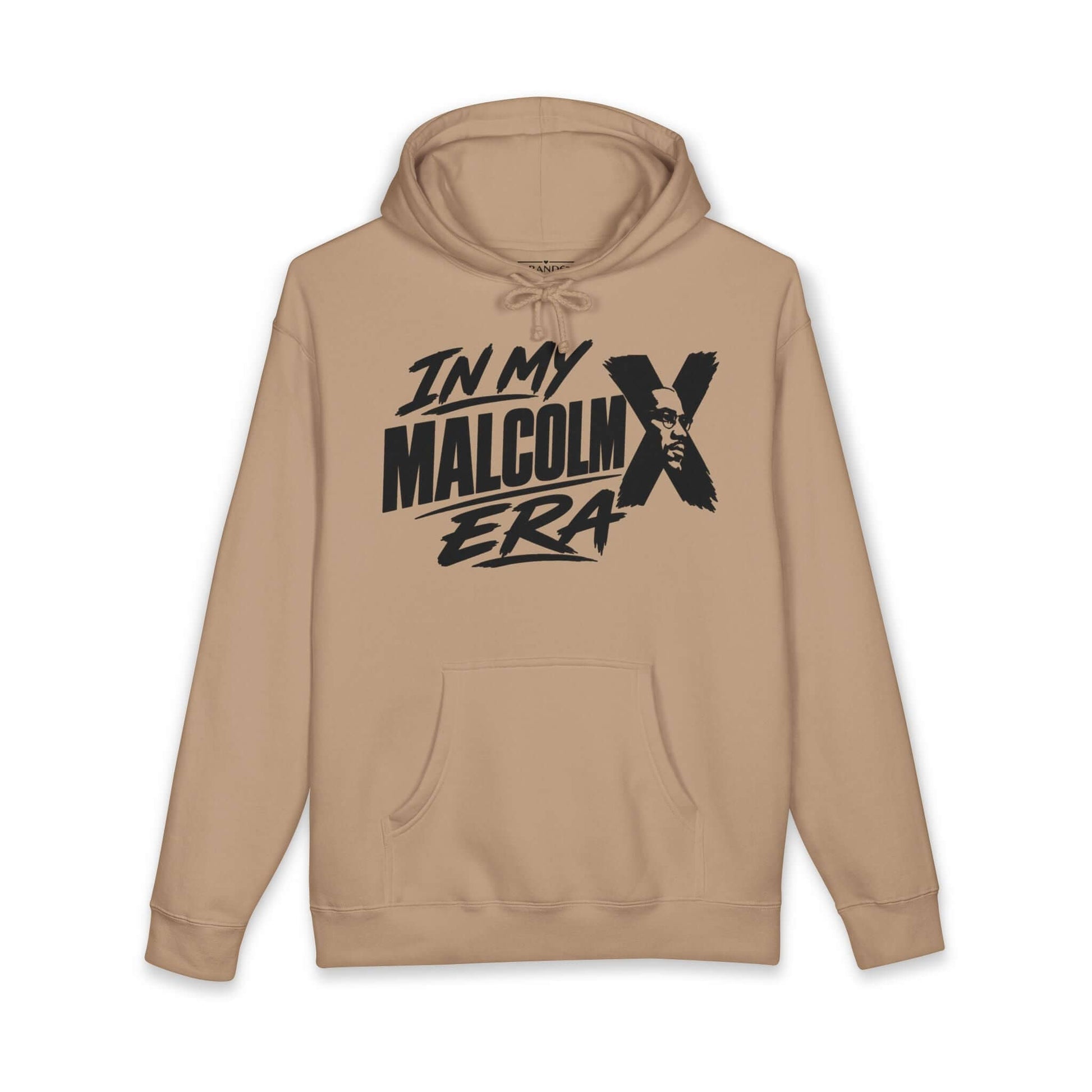 Malcolm X Graphic Hoodie — Iconic Civil Rights Portrait Sweatshirt, Brand63