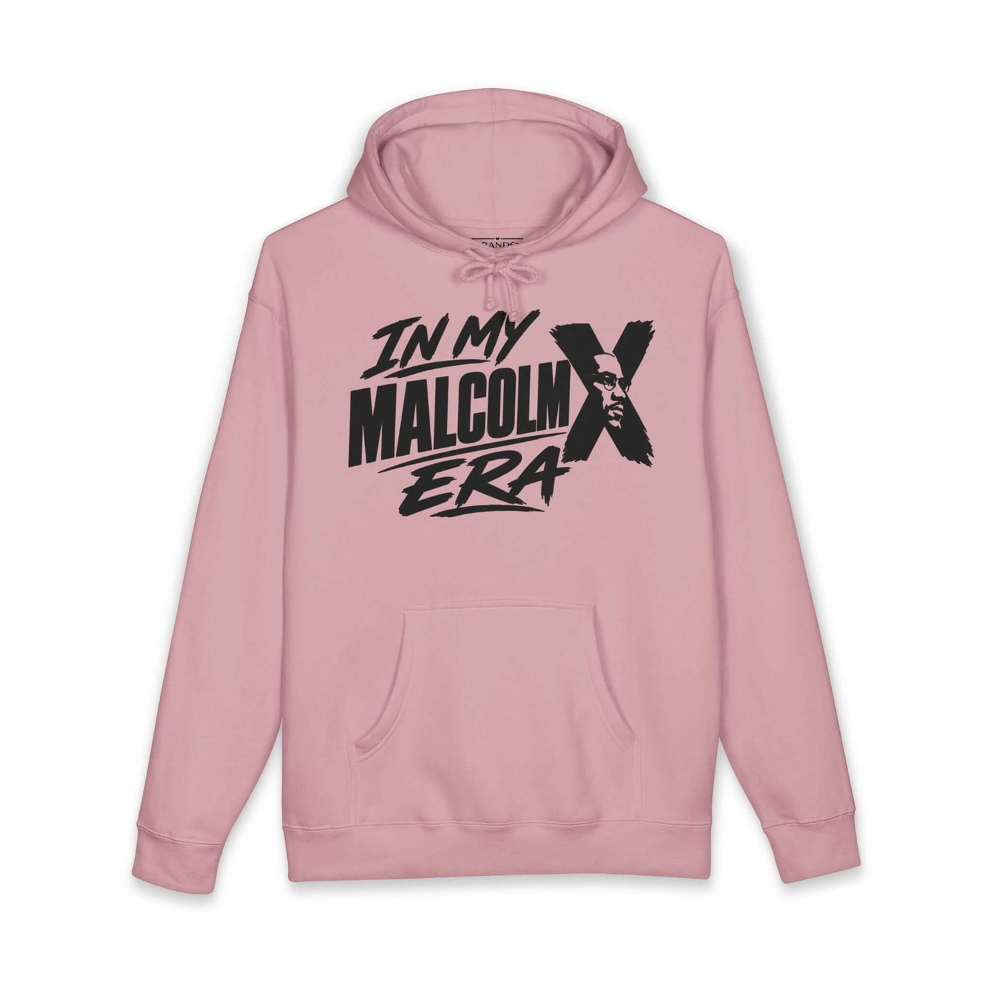 Malcolm X Graphic Hoodie — Iconic Civil Rights Portrait Sweatshirt, Brand63