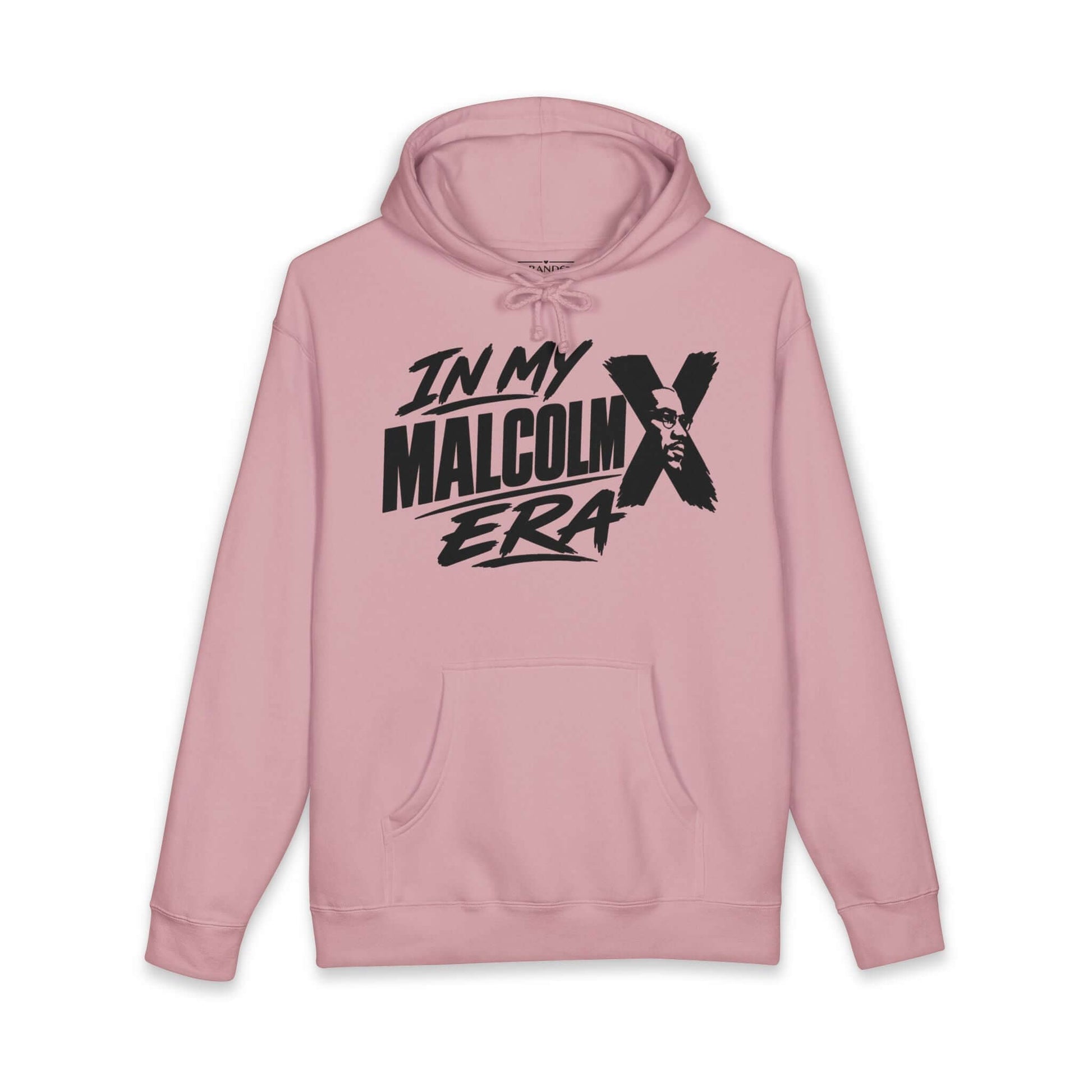 Malcolm X Graphic Hoodie — Iconic Civil Rights Portrait Sweatshirt, Brand63