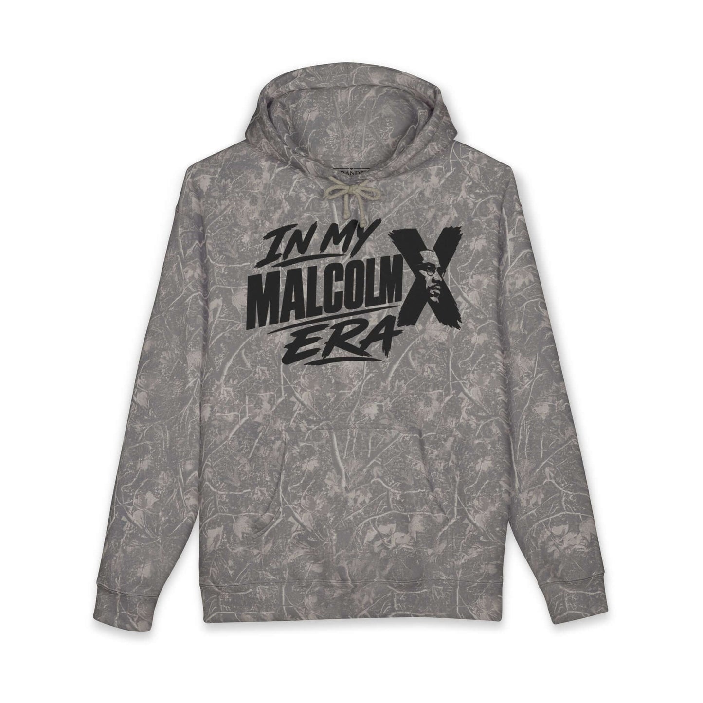 Malcolm X Graphic Hoodie — Iconic Civil Rights Portrait Sweatshirt, Brand63