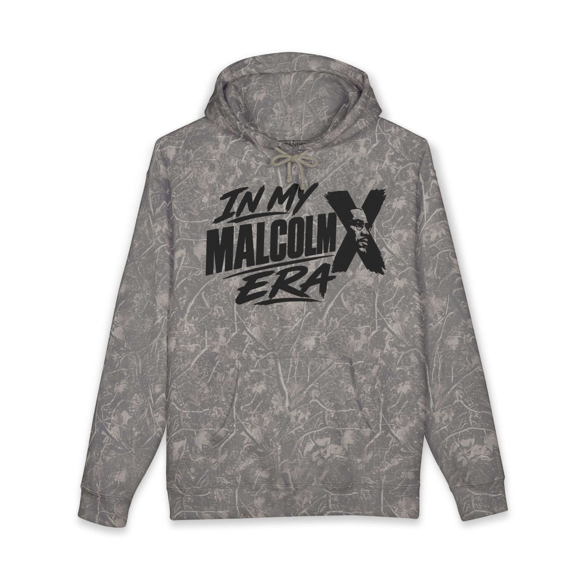 Malcolm X Graphic Hoodie — Iconic Civil Rights Portrait Sweatshirt, Brand63