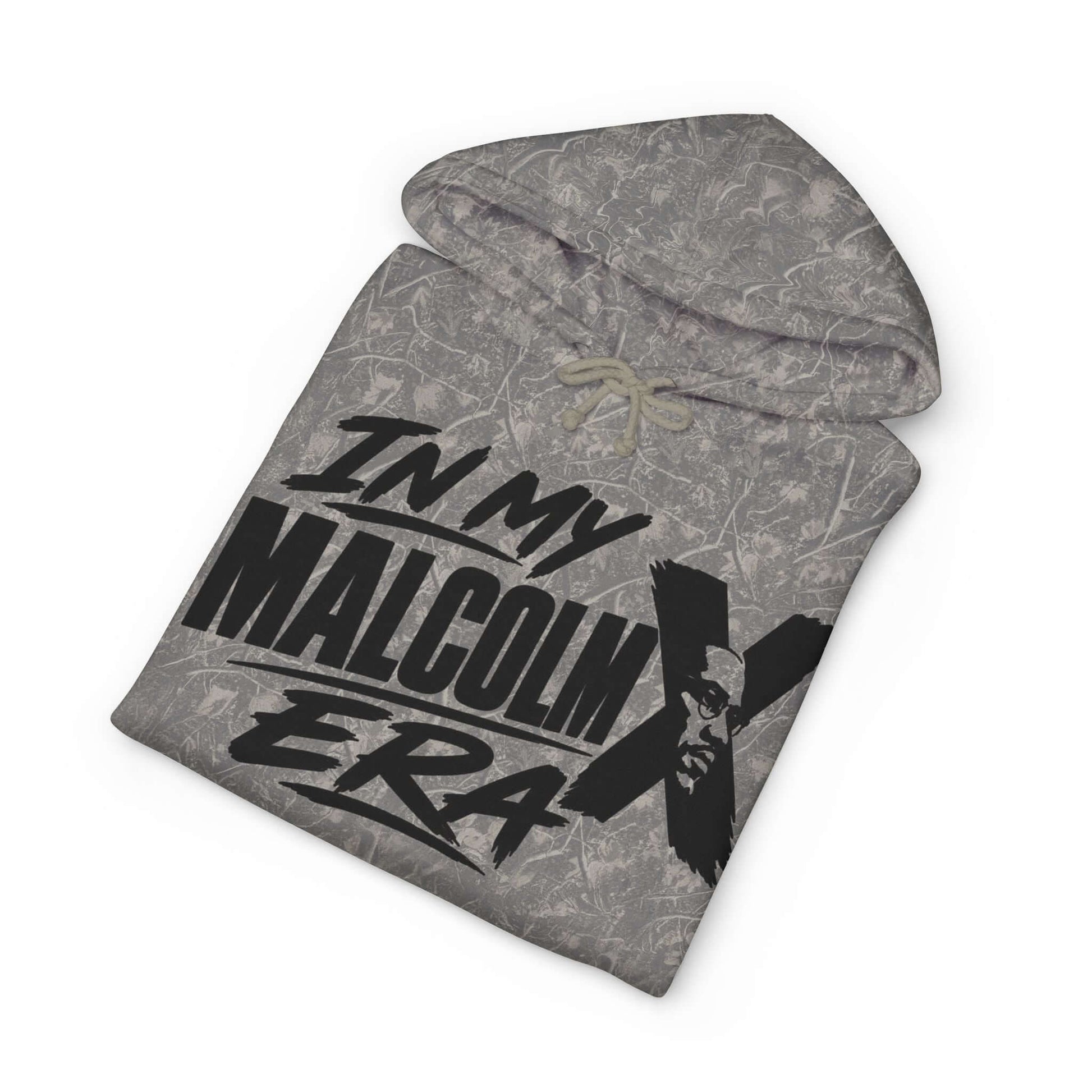 Malcolm X Graphic Hoodie — Iconic Civil Rights Portrait Sweatshirt, Brand63