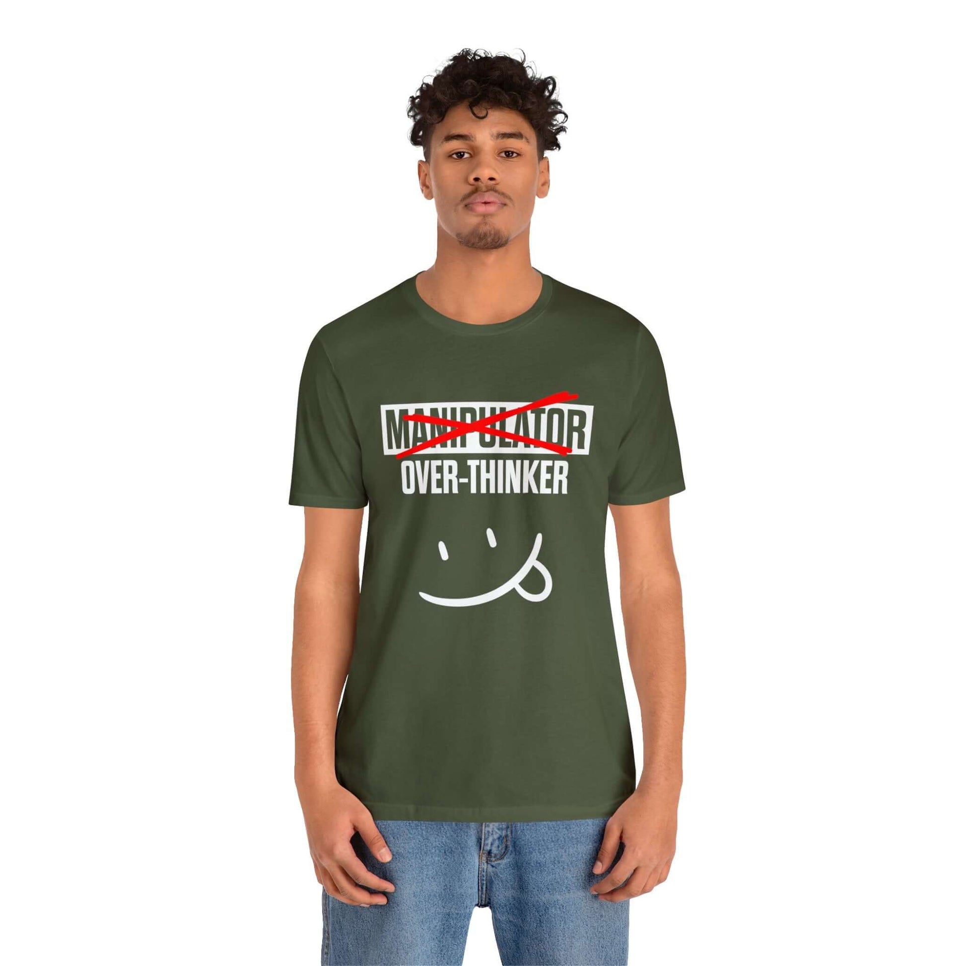 Manipulator Overthinker Graphic T-shirt, Brand63
