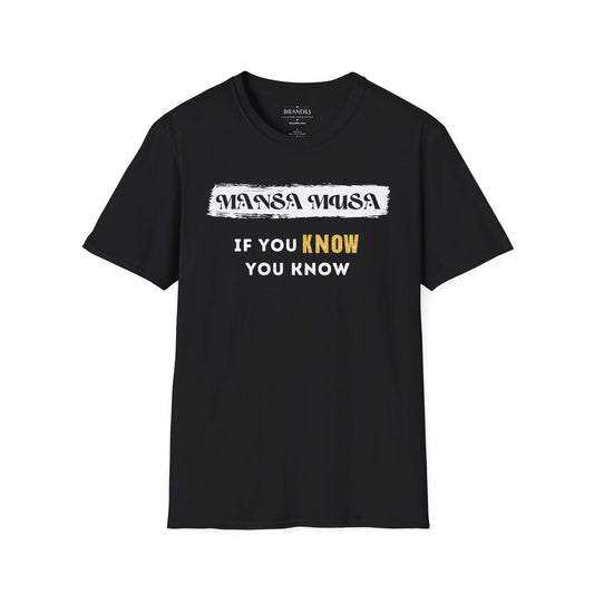 Mansa Musa Black History T-Shirt, Brand63