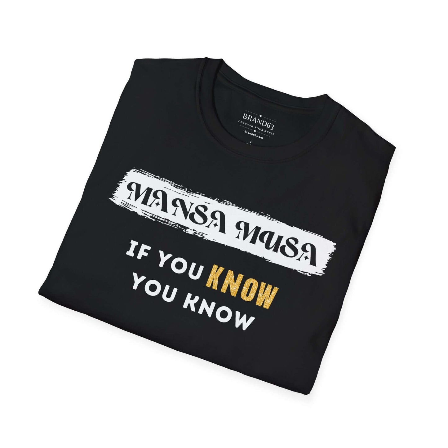 Mansa Musa Black History T-Shirt, Brand63