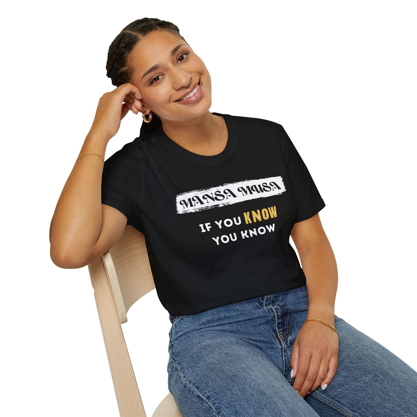 Mansa Musa Black History T-Shirt, Brand63