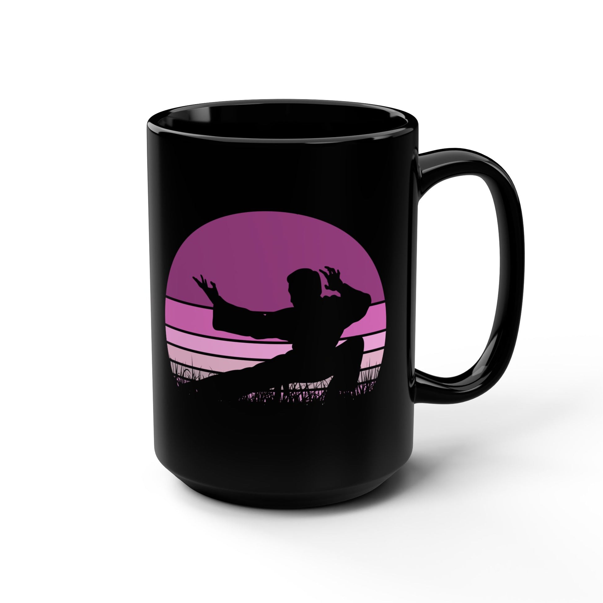 Martial Arts Sunset 15oz Mug, Brand63