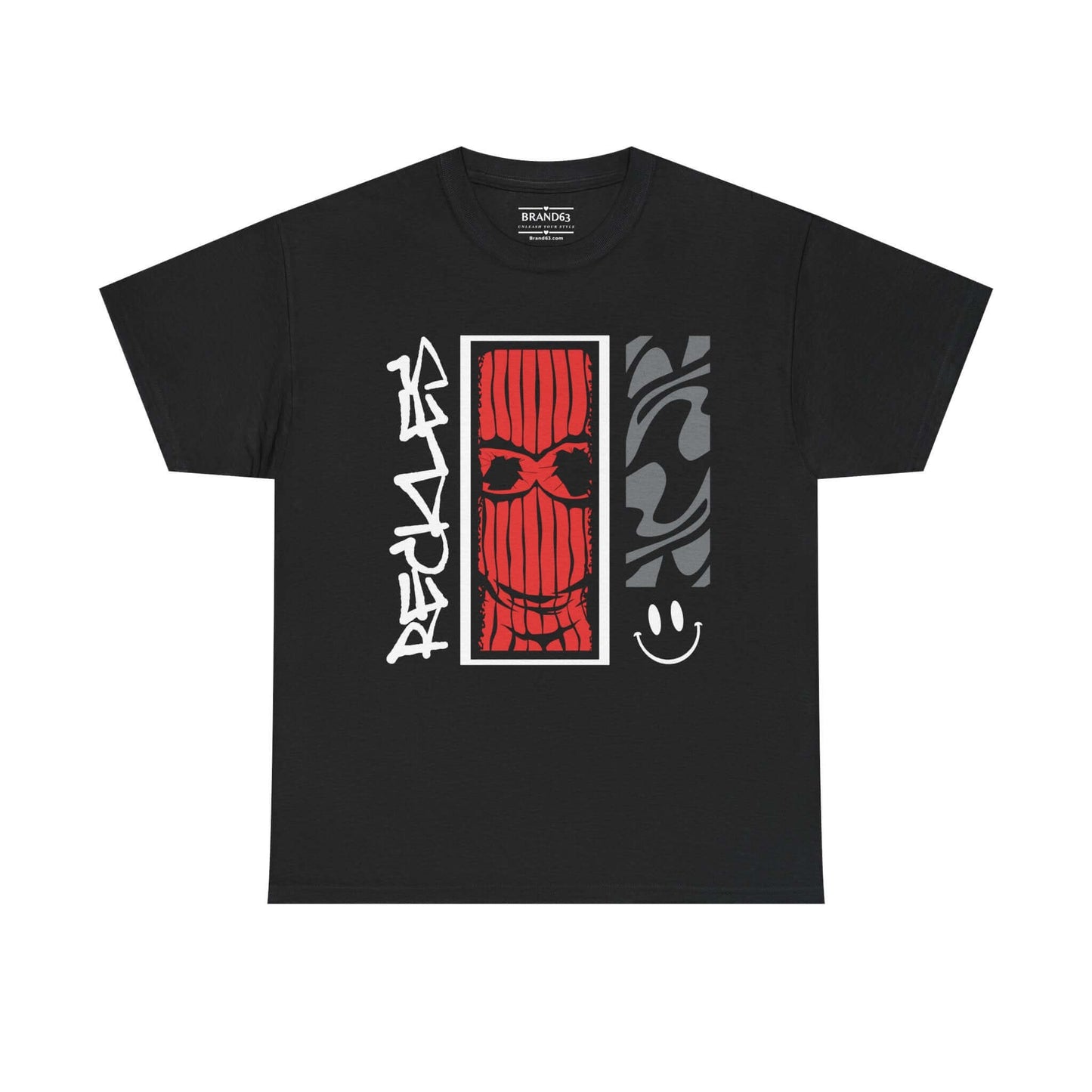 Masked & Recklezz Graphic T-shirt, Brand63