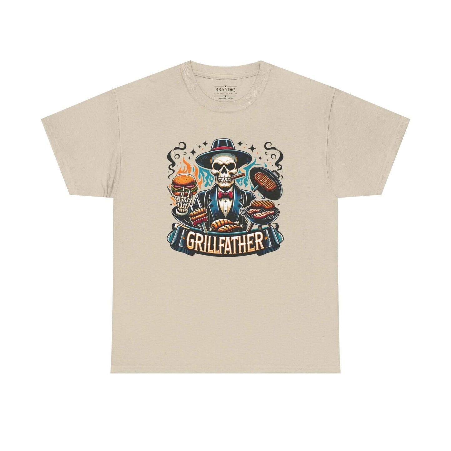 Men's Grilling Summer T-Shirt - GrillFather, Brand63