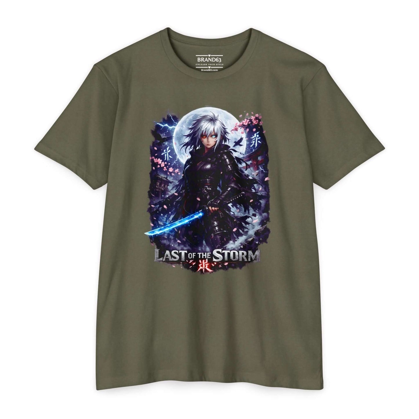 Men's Last of the Storm Anime Streetwear T-Shirt | Japanese Graphic Tee, Brand63