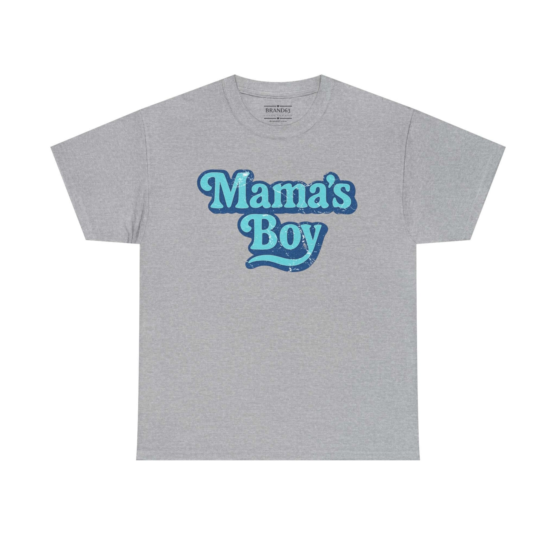 Men's Retro Grunge Tee - Mama's Boy, Brand63