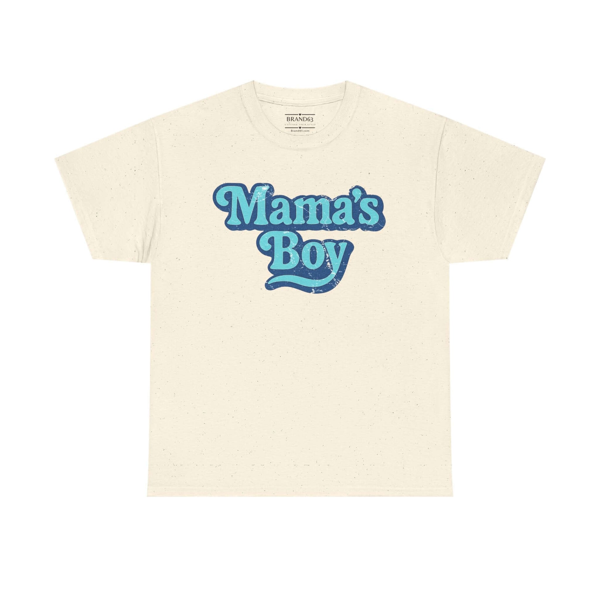 Men's Retro Grunge Tee - Mama's Boy, Brand63