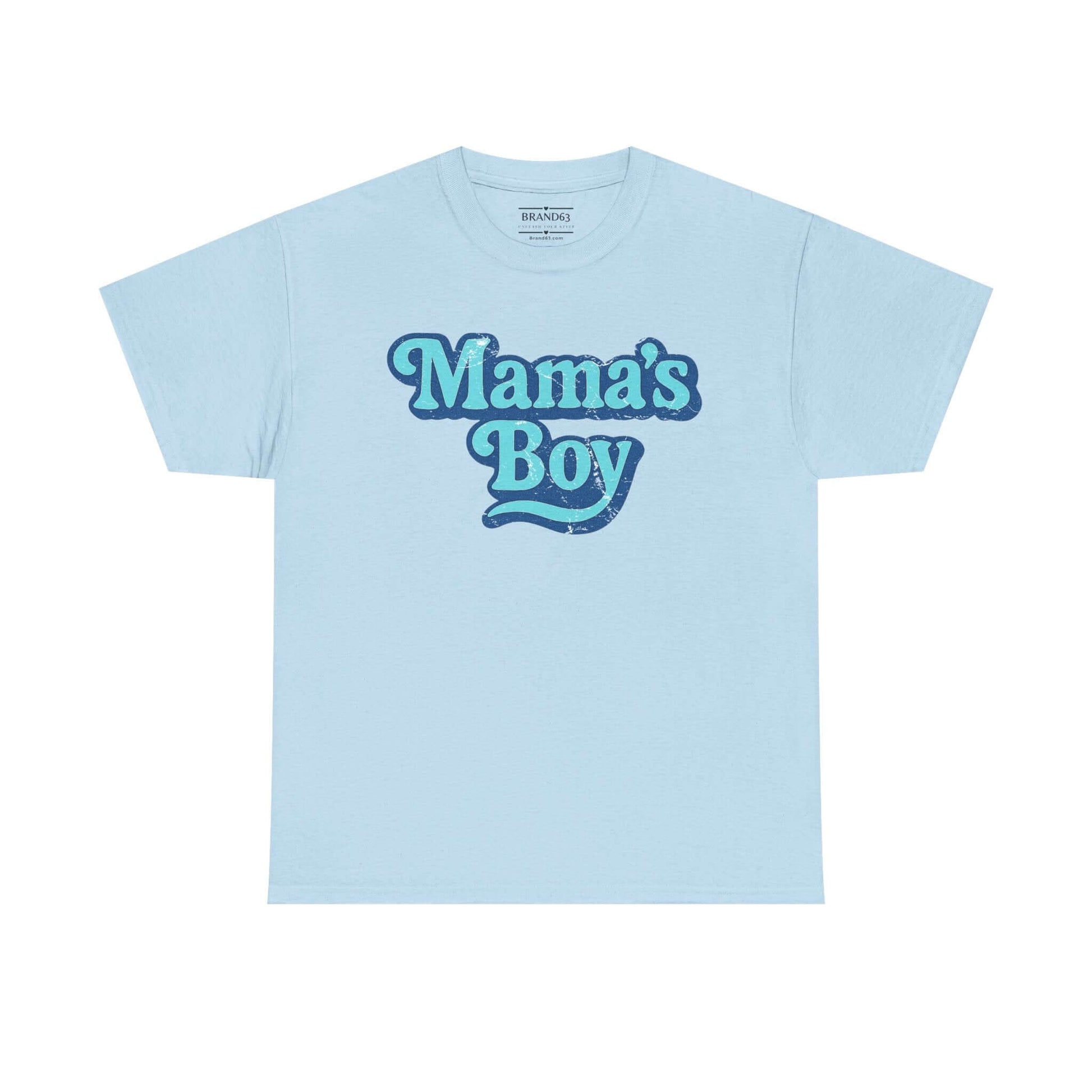 Men's Retro Grunge Tee - Mama's Boy, Brand63