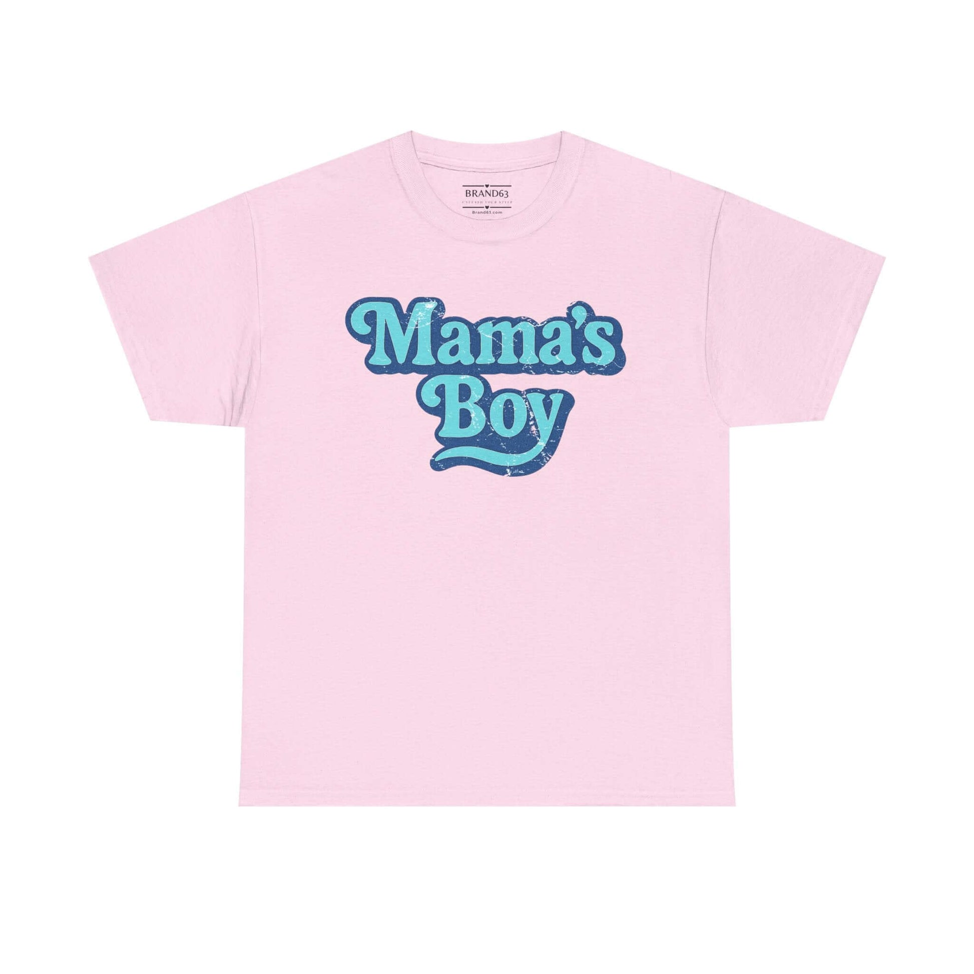Men's Retro Grunge Tee - Mama's Boy, Brand63