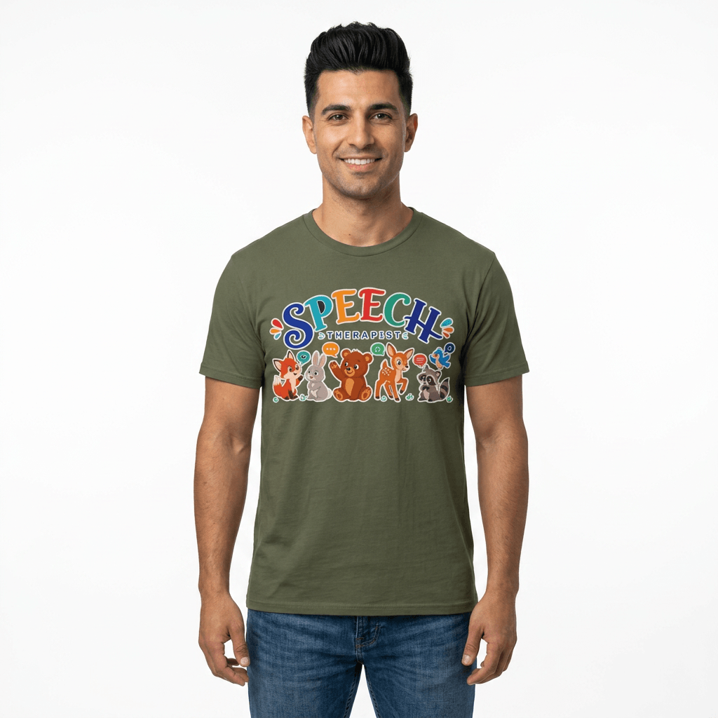 Men's Speech Therapist T-Shirt, Brand63