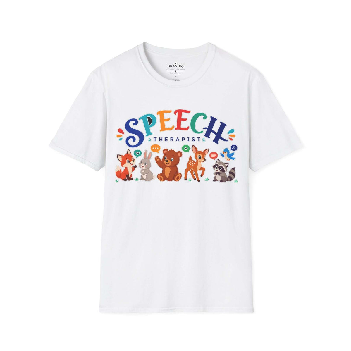 Men's Speech Therapist T-Shirt, Brand63