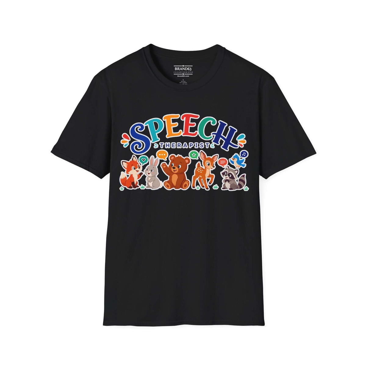 Men's Speech Therapist T-Shirt, Brand63