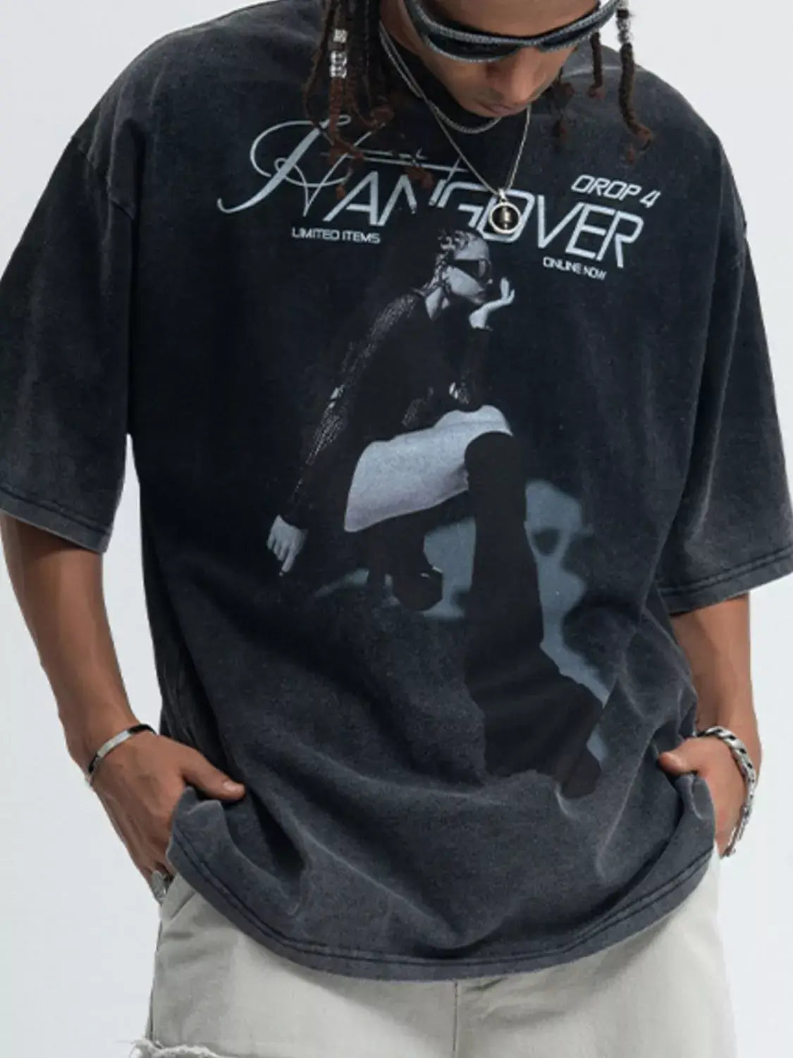 Men's Urban Streetwear HANGOVER Shirt, Brand63
