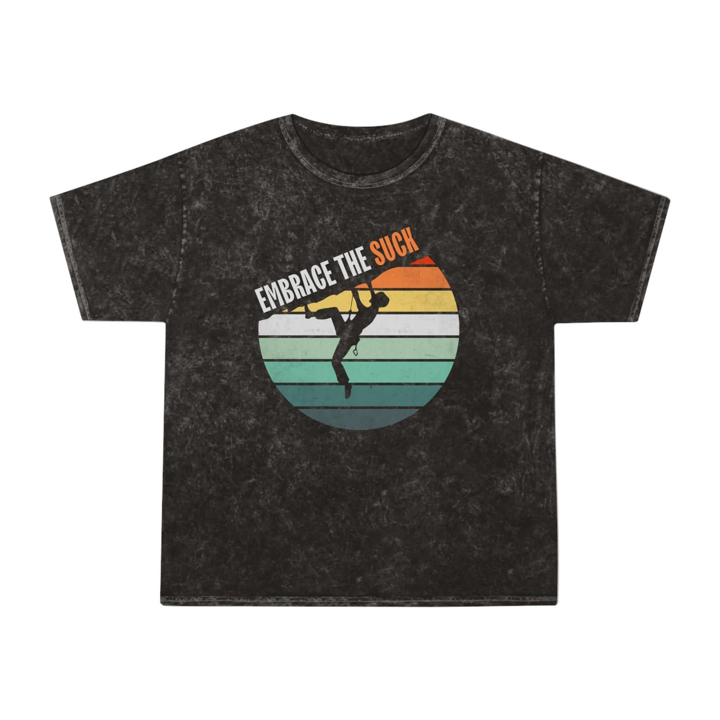 Military Inspired Mineral Wash Shirt - "Embrace the Suck" Mineral Retro Style Elite, Brand63