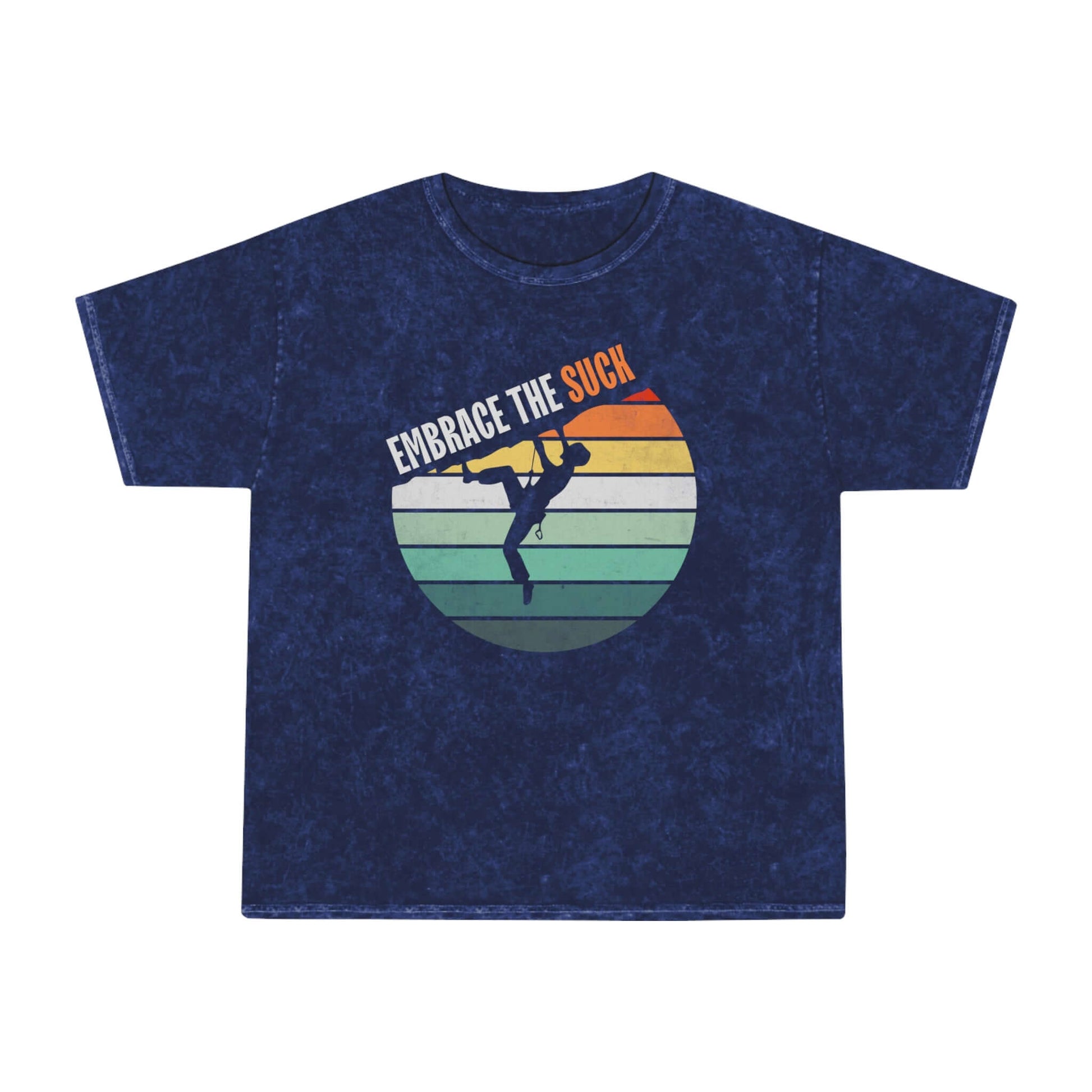 Military Inspired Mineral Wash Shirt - "Embrace the Suck" Mineral Retro Style Elite, Brand63