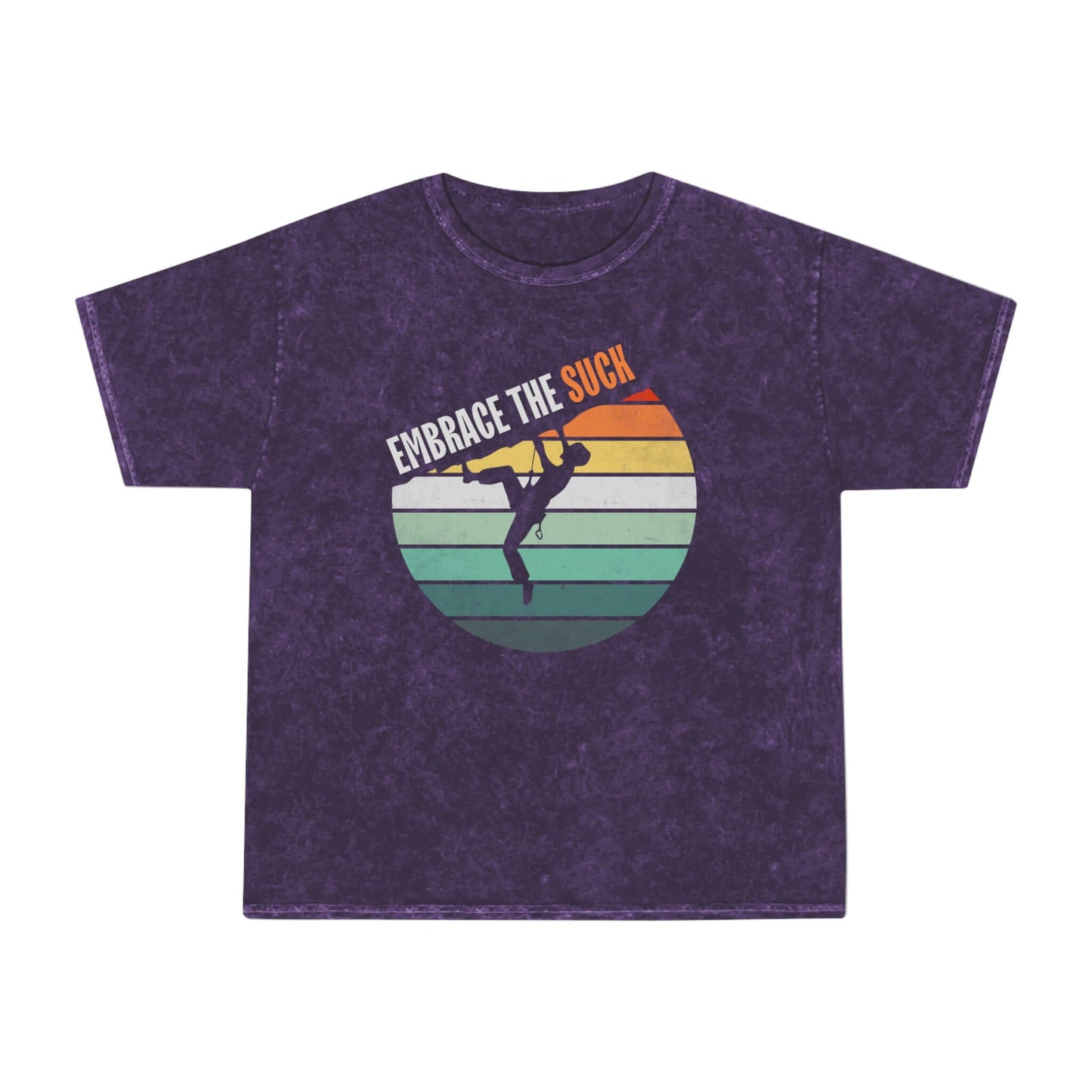 Military Inspired Mineral Wash Shirt - "Embrace the Suck" Mineral Retro Style Elite, Brand63
