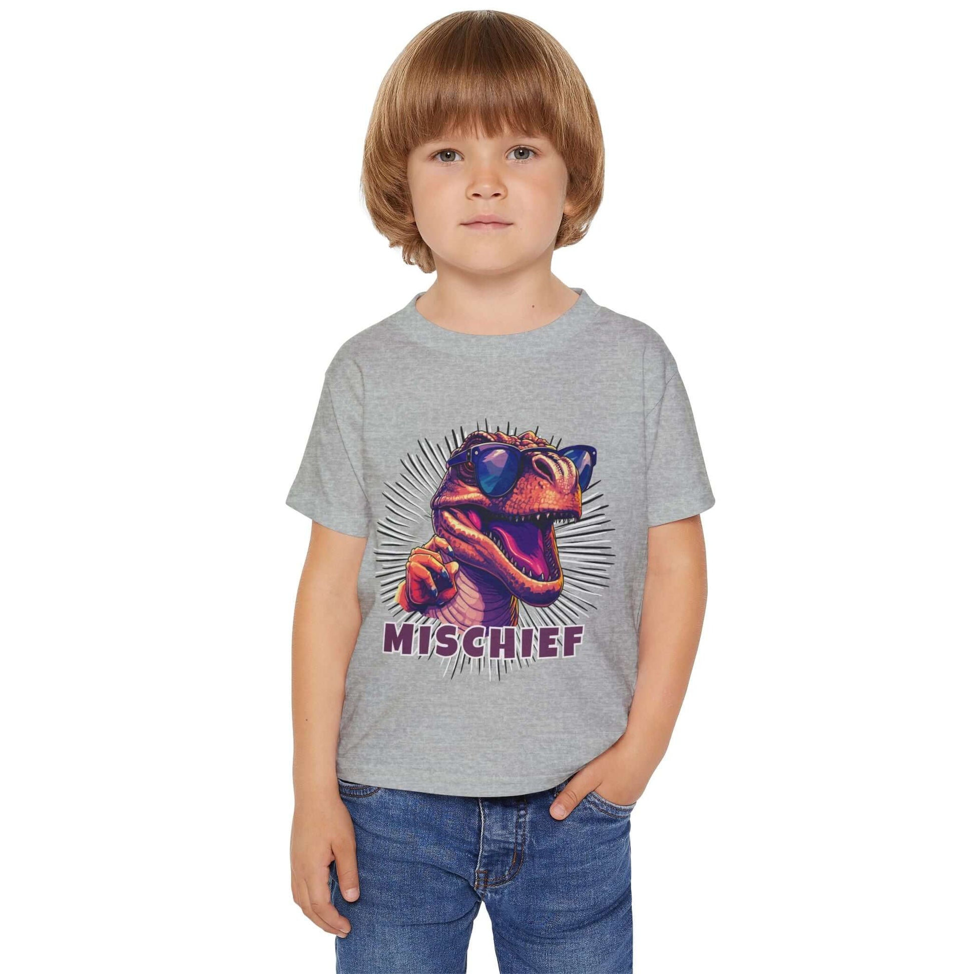Mischief Dinosaur Toddler Boys T-Shirt, Brand63
