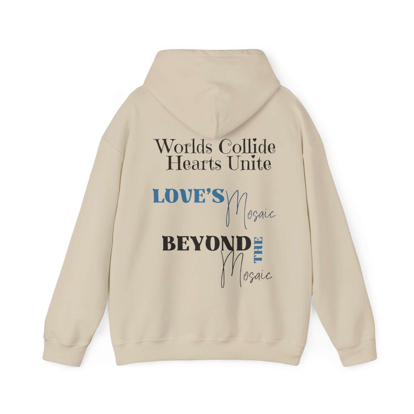 Mosaic Love Story Hoodie, Brand63