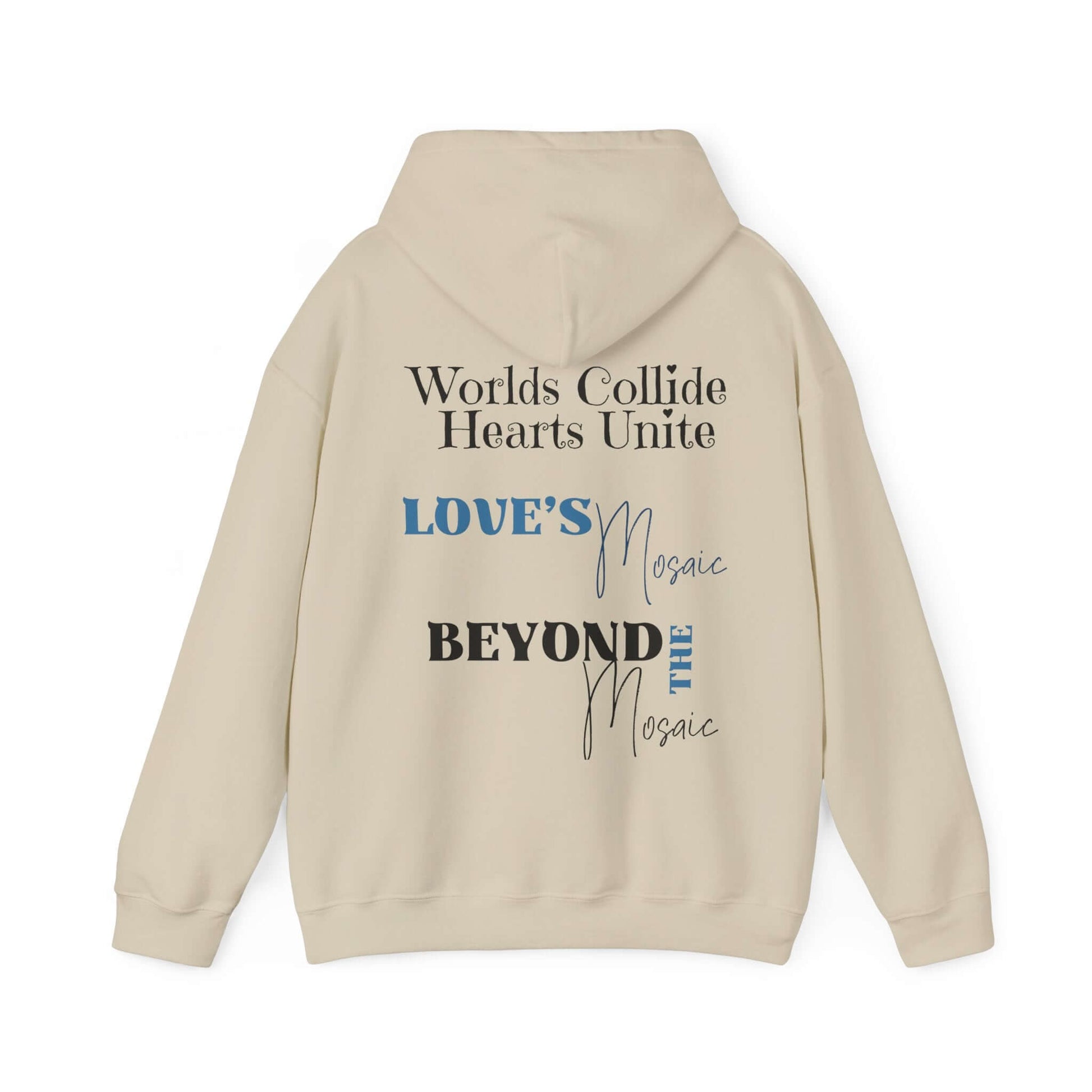 Mosaic Love Story Hoodie, Brand63