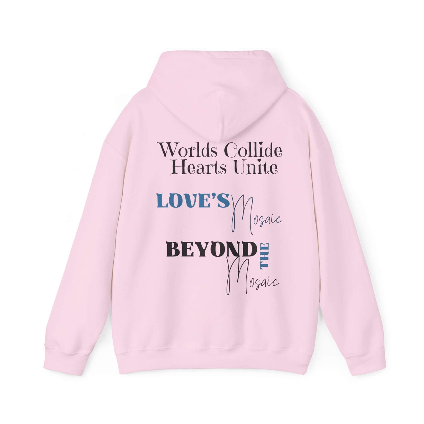 Mosaic Love Story Hoodie, Brand63