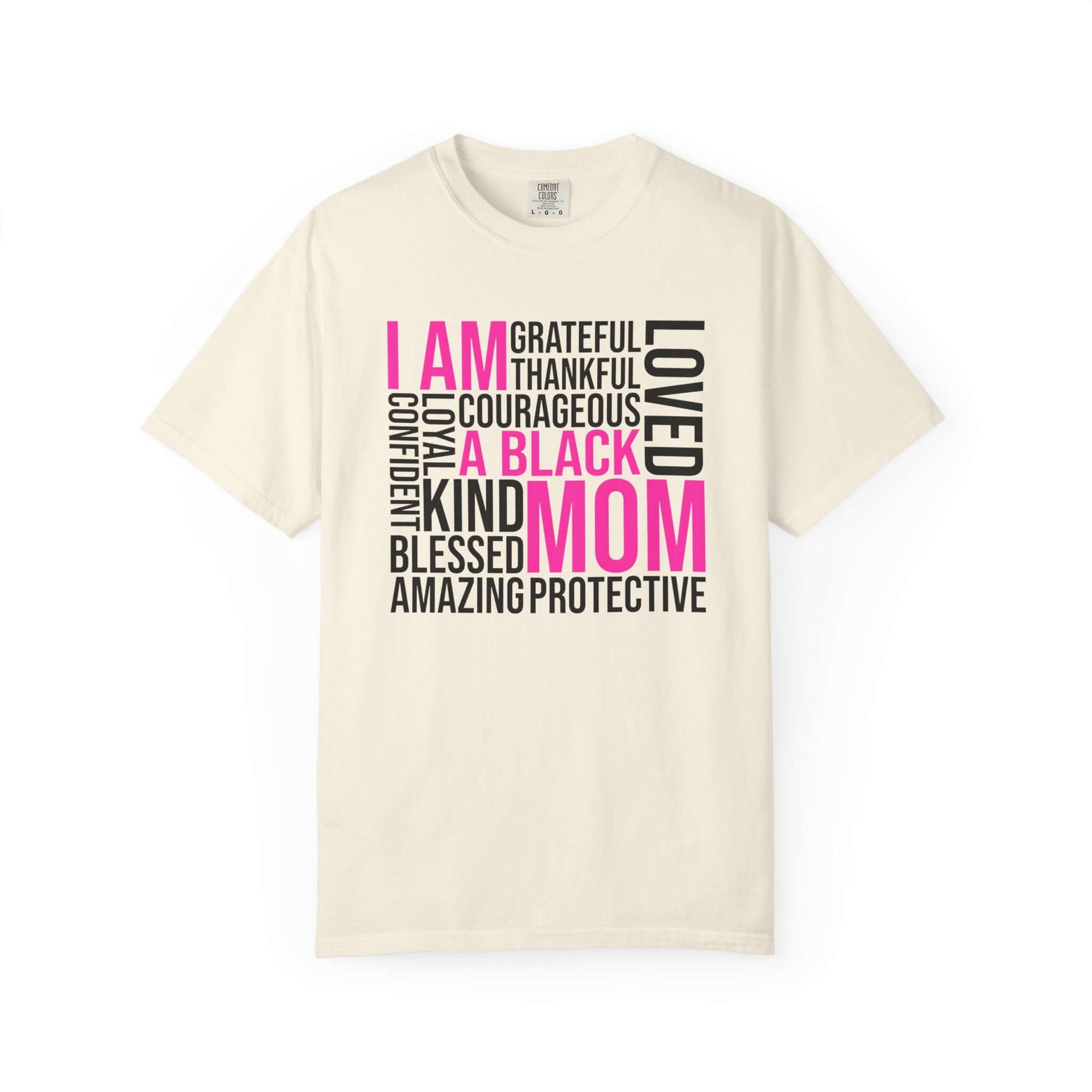 Mother's Day Black Mother Graphic Tee, Brand63