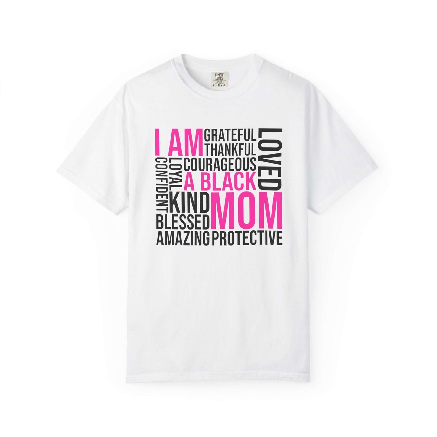 Mother's Day Black Mother Graphic Tee, Brand63