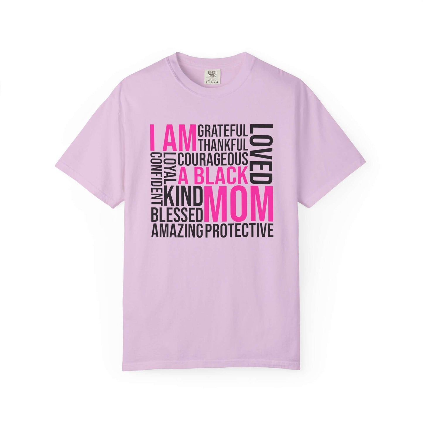 Mother's Day Black Mother Graphic Tee, Brand63