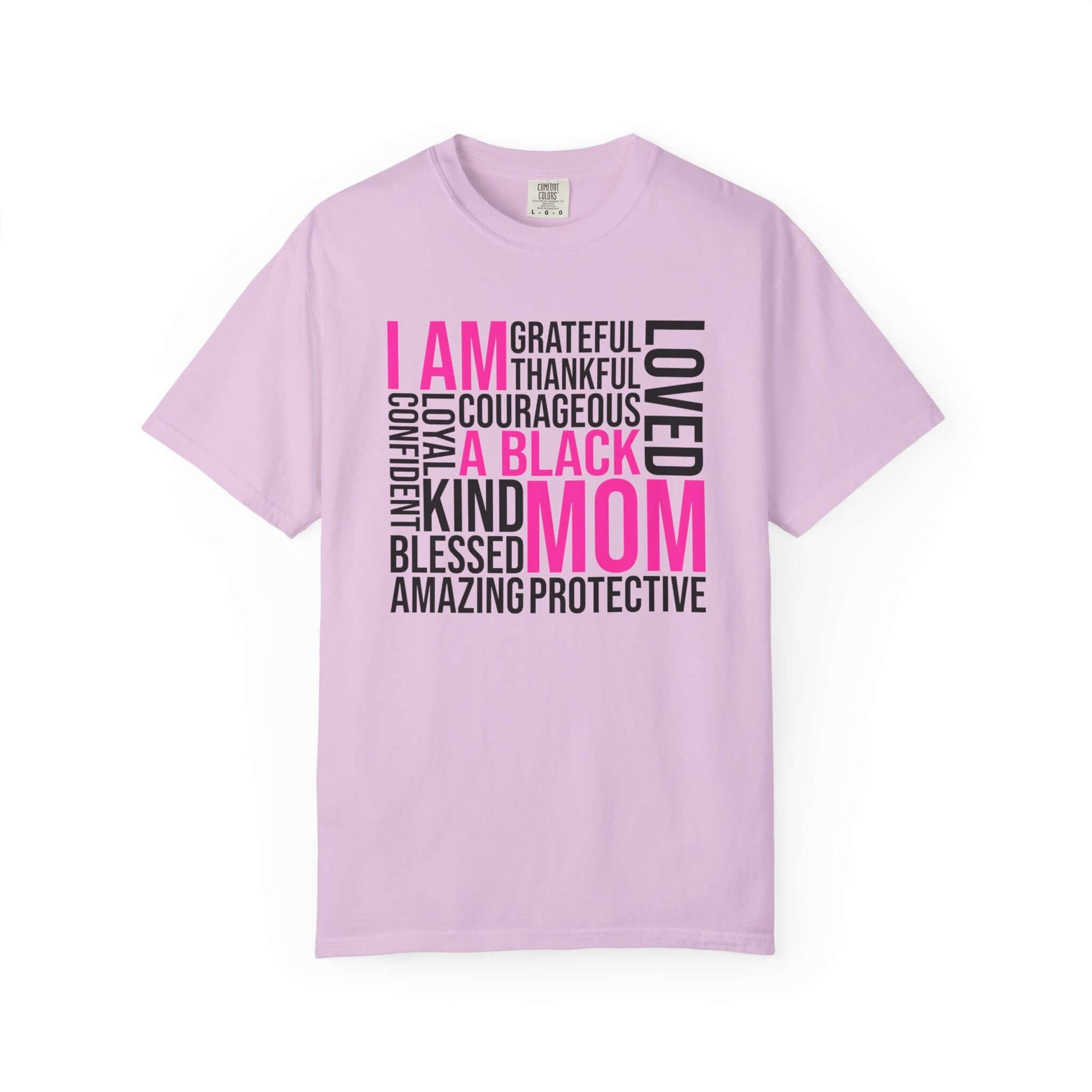 Mother's Day Black Mother Graphic Tee, Brand63