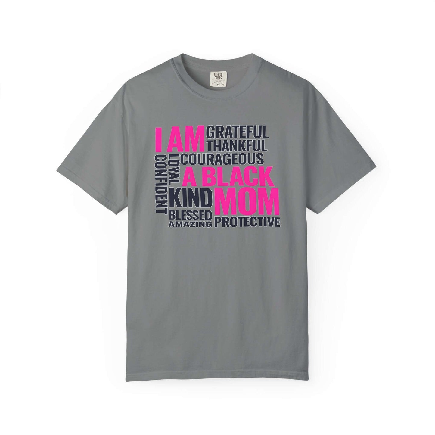 Mother's Day Black Mother Graphic Tee, Brand63