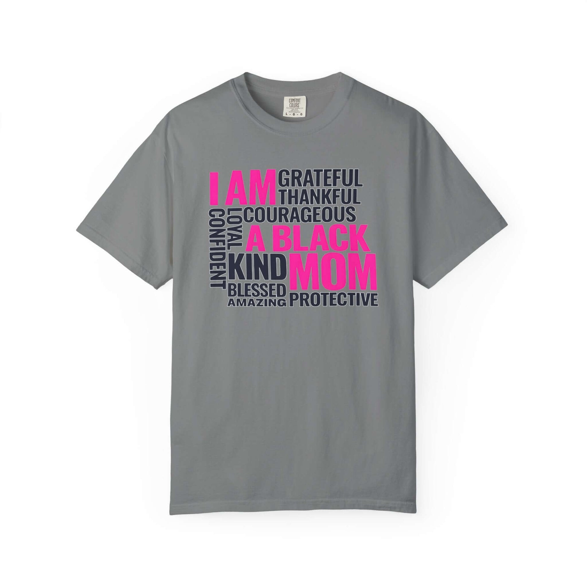 Mother's Day Black Mother Graphic Tee, Brand63