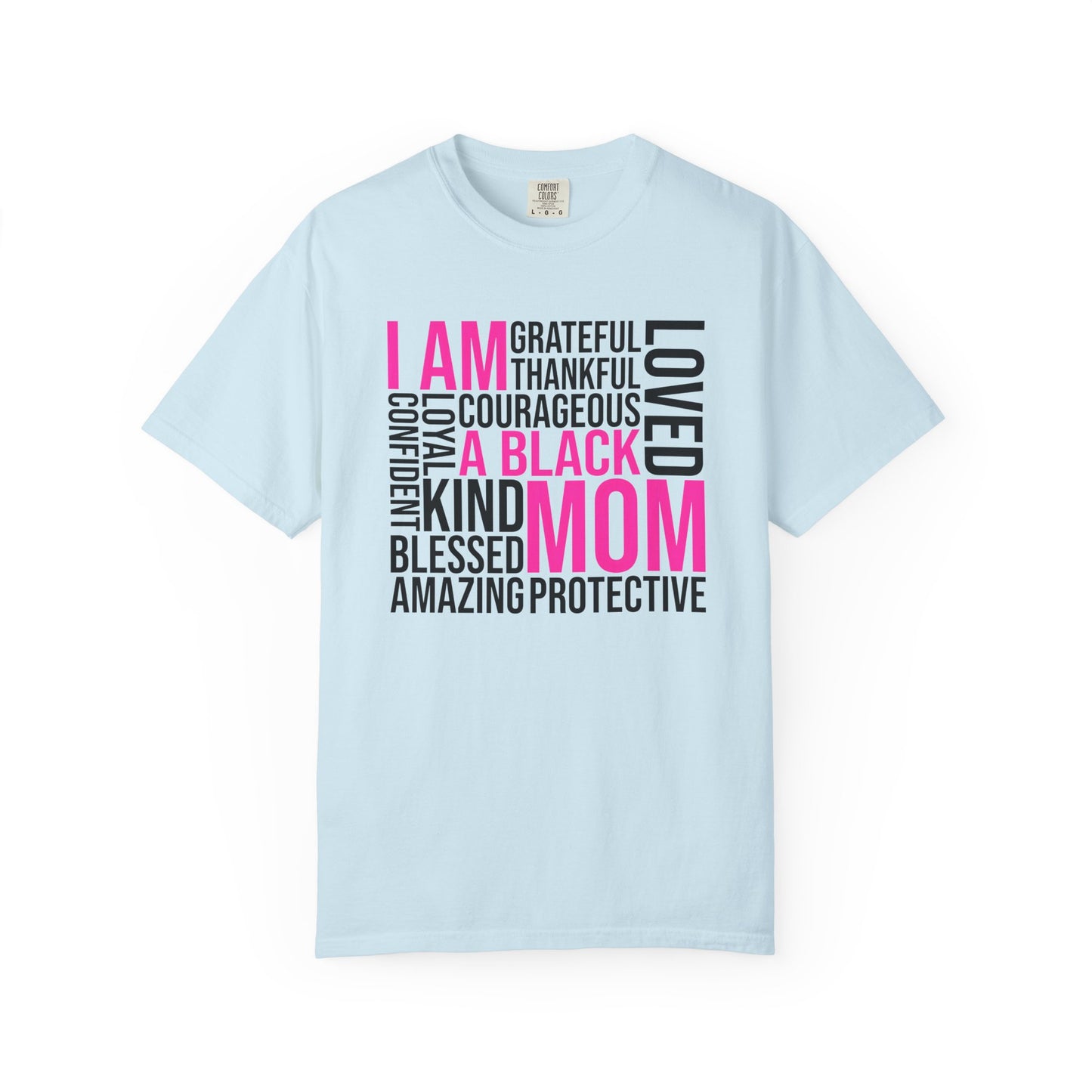 Mother's Day Black Mother Graphic Tee, Brand63