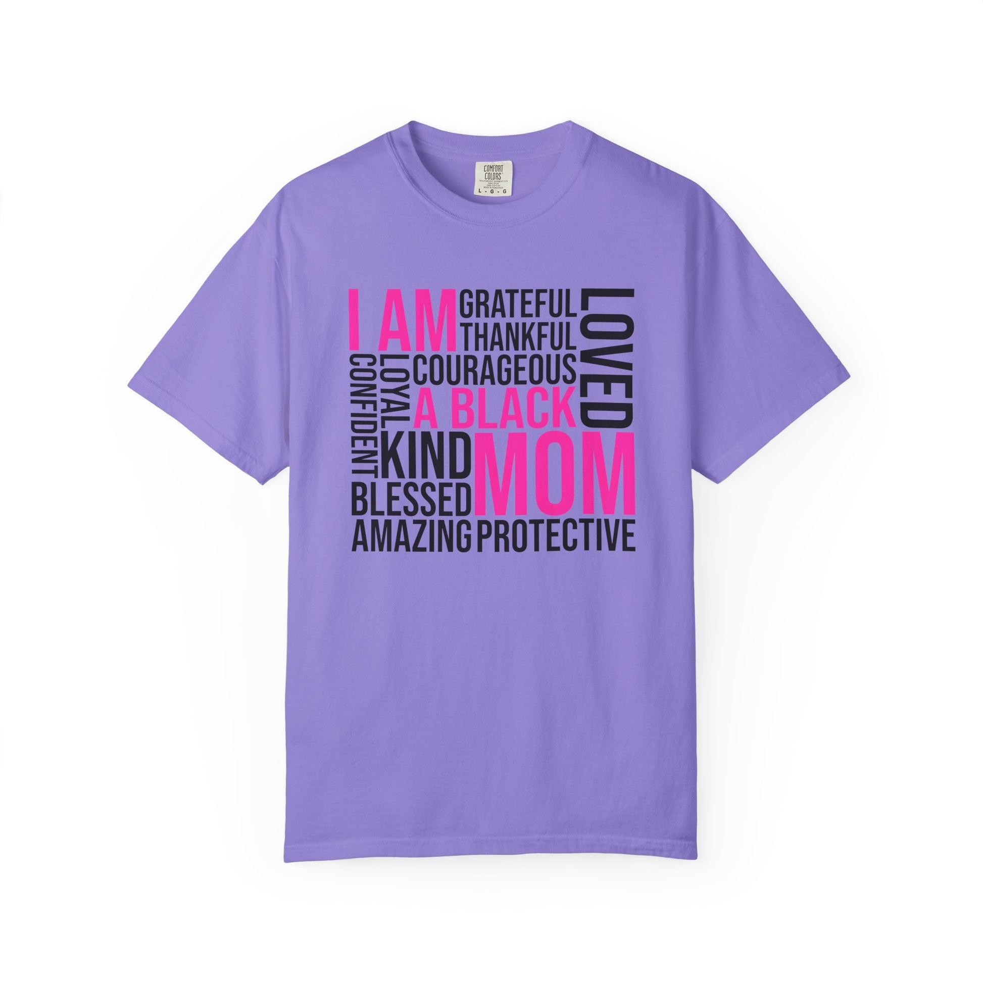 Mother's Day Black Mother Graphic Tee, Brand63