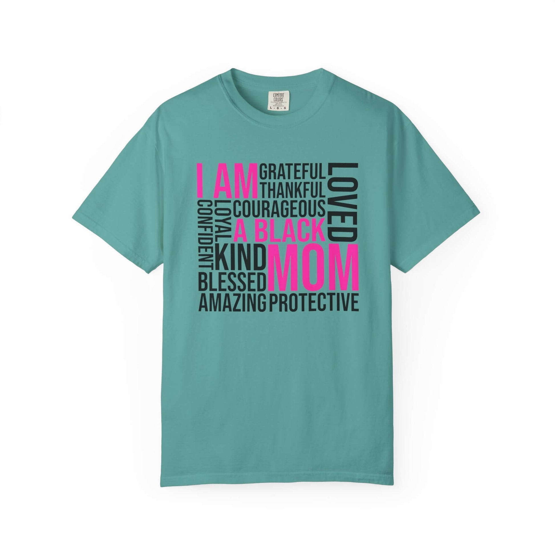Mother's Day Black Mother Graphic Tee, Brand63