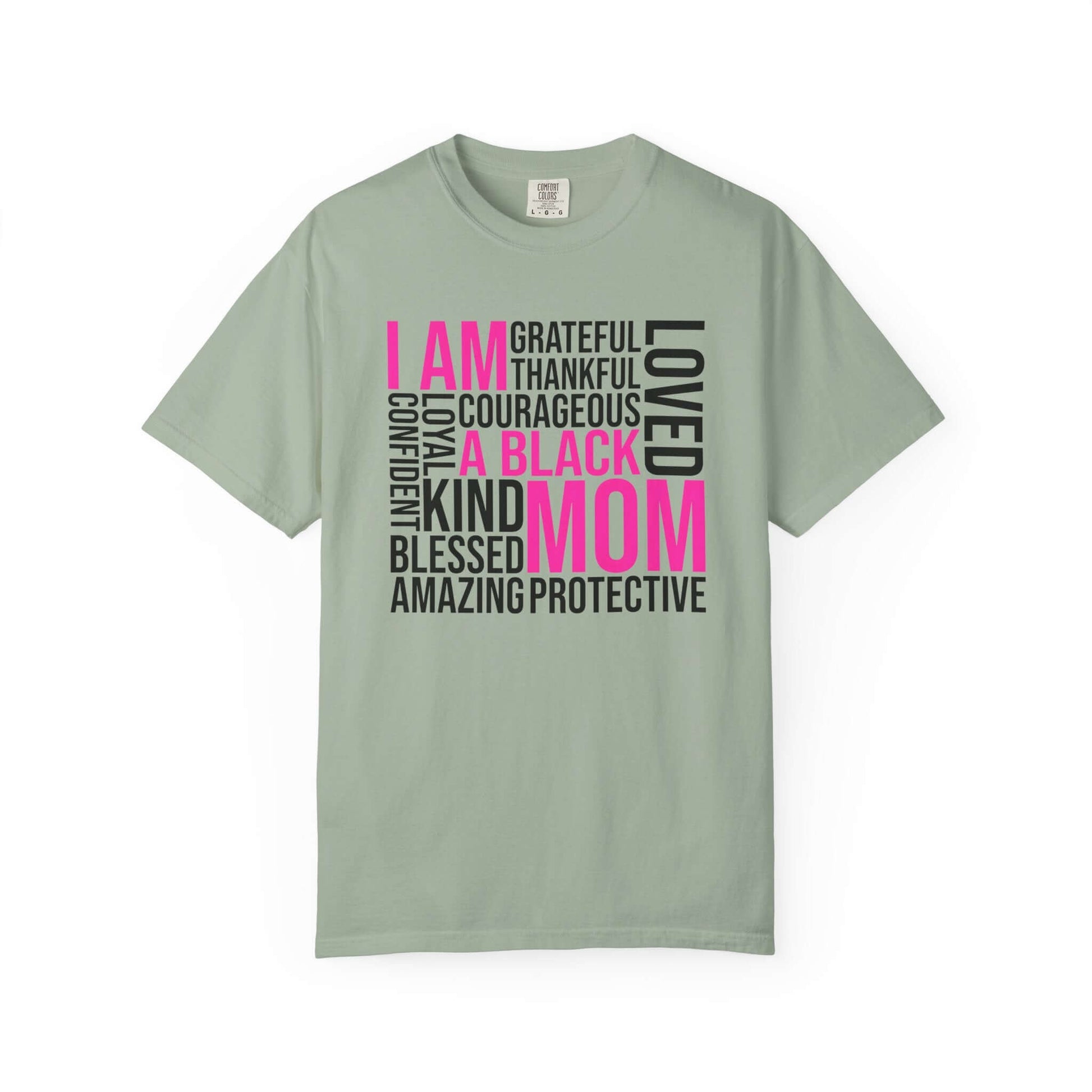 Mother's Day Black Mother Graphic Tee, Brand63