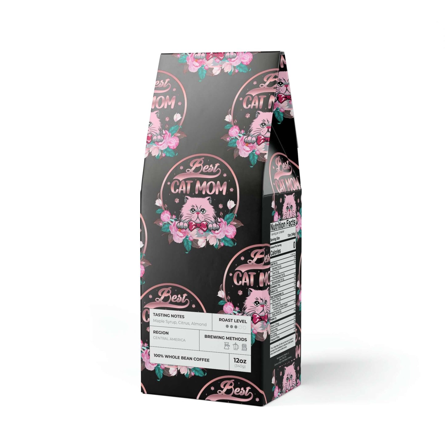 Mother's Day Specialty Coffee Gift | Exclusive Gift Packaging Cat Mom | (Medium Roast), Brand63