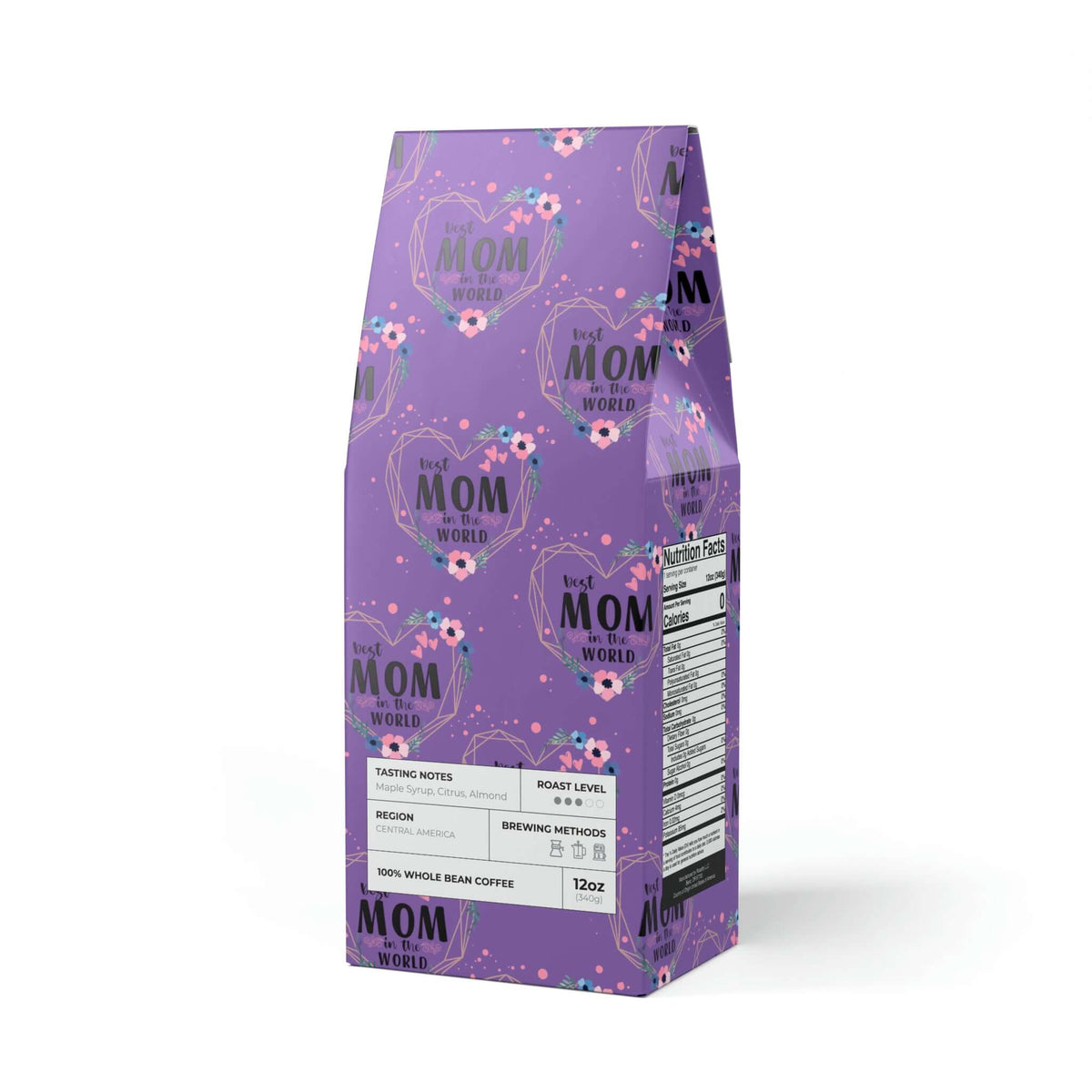 Mother's Day Specialty Coffee Gift | Exclusive Gift Packaging Fancy Purple | (Medium Roast), Brand63