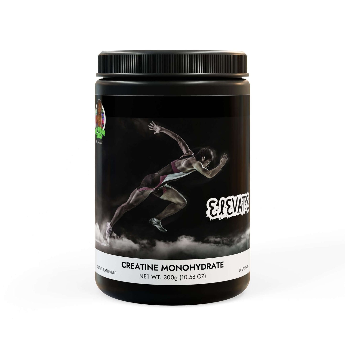 NO JUKKIN! Creatine Monohydrate Supplement (300g, 10.58oz), Brand63